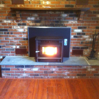 Pellet Stove.