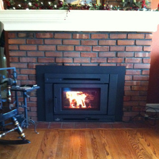 Wood stove insert Connecticut.